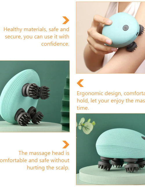 Load image into Gallery viewer, Durable ABS Material Electric Scalp Massager

