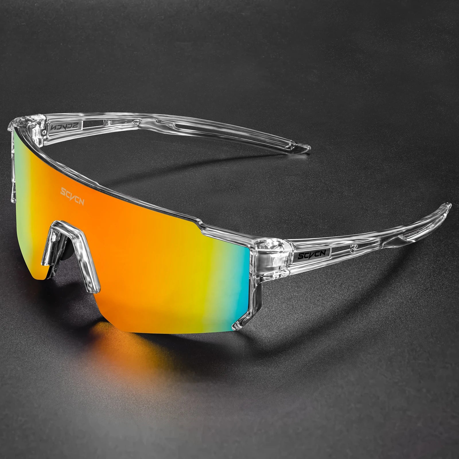 Durable TR90 Sunglasses with TPR Temples
