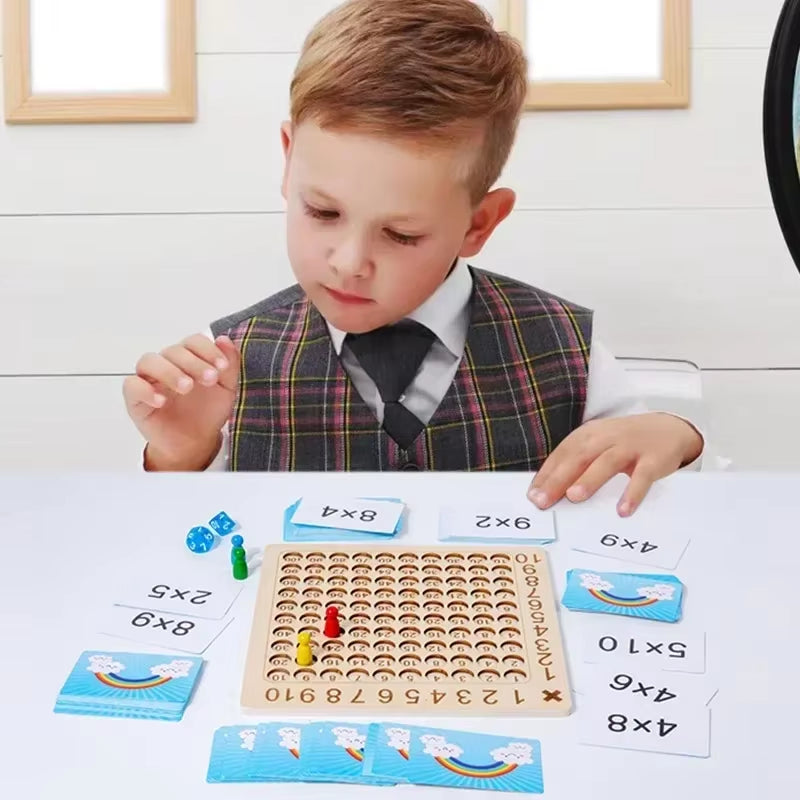 Eco-friendly Montessori Math Game
