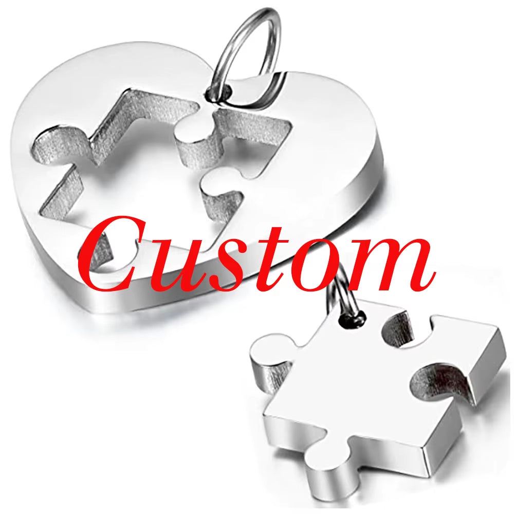 Fashion Heart Puzzle Jewelry
