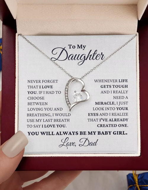 Load image into Gallery viewer, Father to Daughter Jewelry Gift

