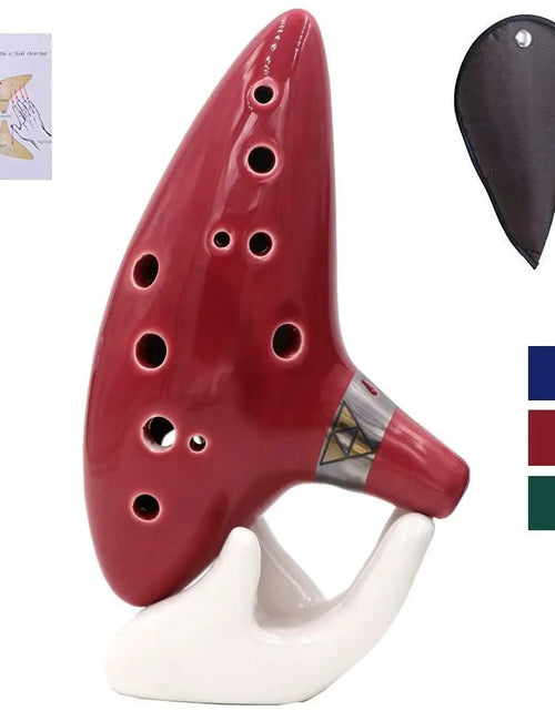 Load image into Gallery viewer, Elegant Ceramic Ocarina for Musical Exploration
