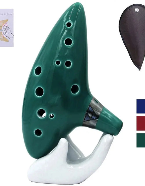 Load image into Gallery viewer, Lightweight 12-Hole Ocarina for Indoor and Outdoor Use
