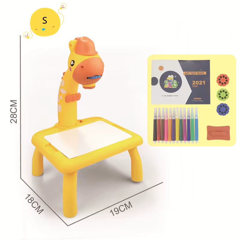 High-quality ABS plastic kids drawing set
