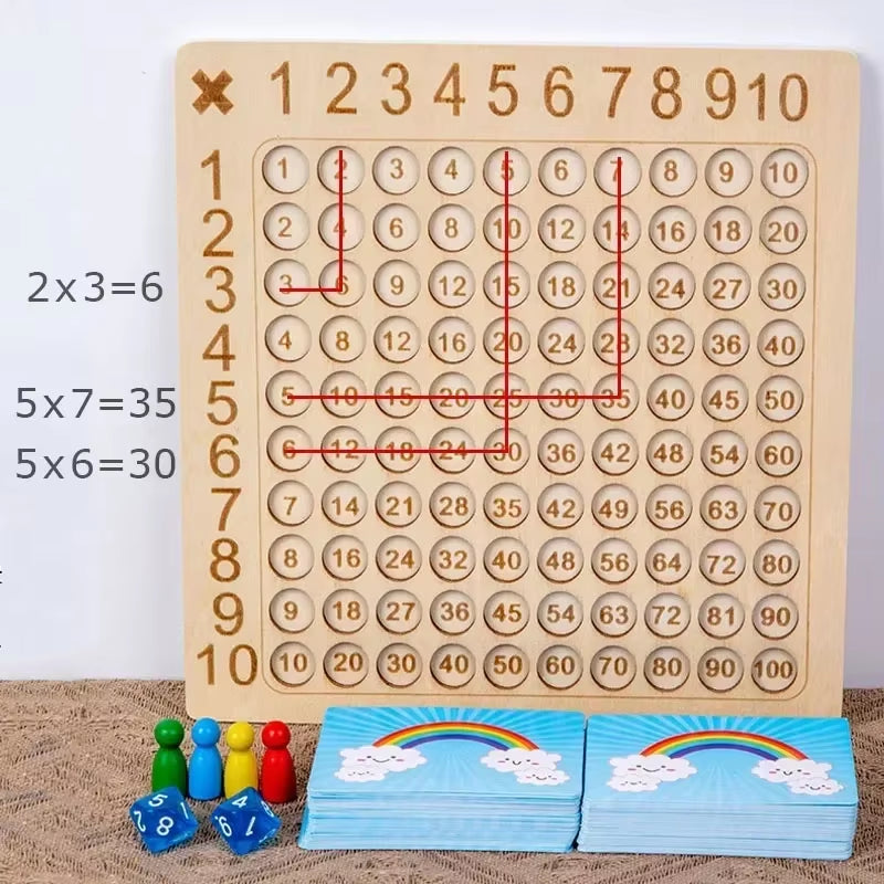 Multi-player Montessori Math Game
