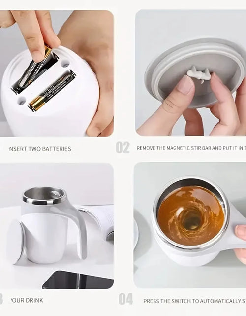 Load image into Gallery viewer, One-Click Start Automatic Magnetic Stirring Cup

