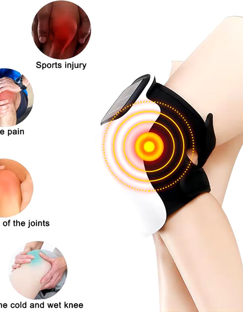 Load image into Gallery viewer, Compact and ergonomic knee massager for travel.
Portable and Lightweight Knee Massager

