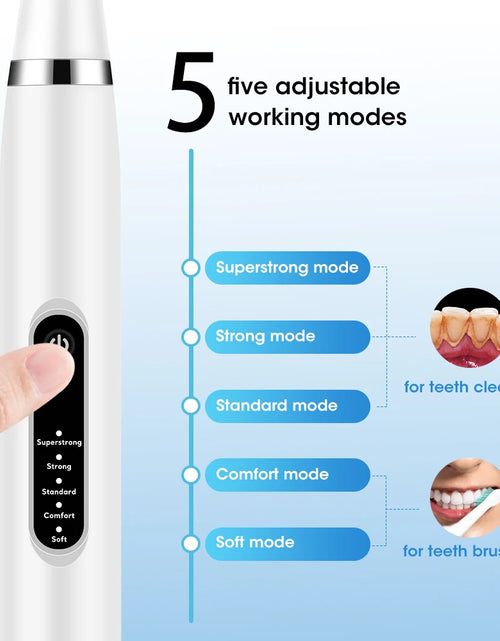 Load image into Gallery viewer, Advanced Electric Oral Irrigator for Effective Teeth Whitening and Plaque Removal
Rechargeable Teeth Cleaning Device

