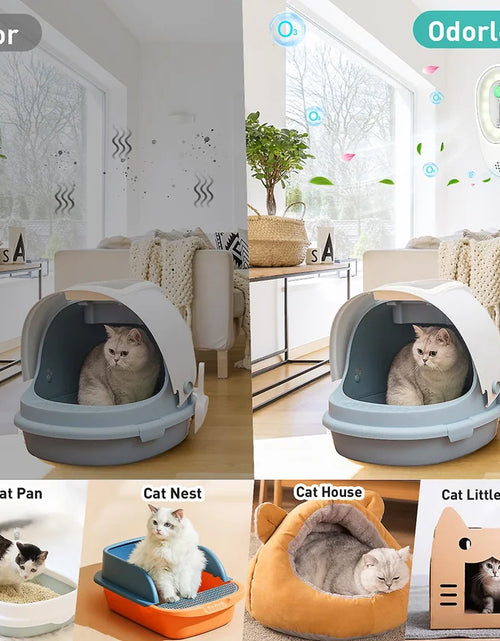 Load image into Gallery viewer, Smart Pet Odor Purifier - Rechargeable Air Cleaner for Cat and Dog Litter Boxes and Toilets
