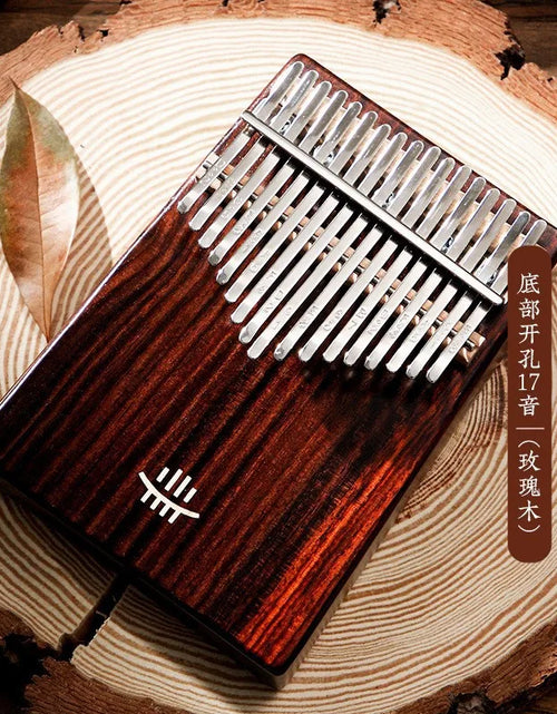 Load image into Gallery viewer, High-Quality Mineral Metal Keys on Hluru Kalimba
