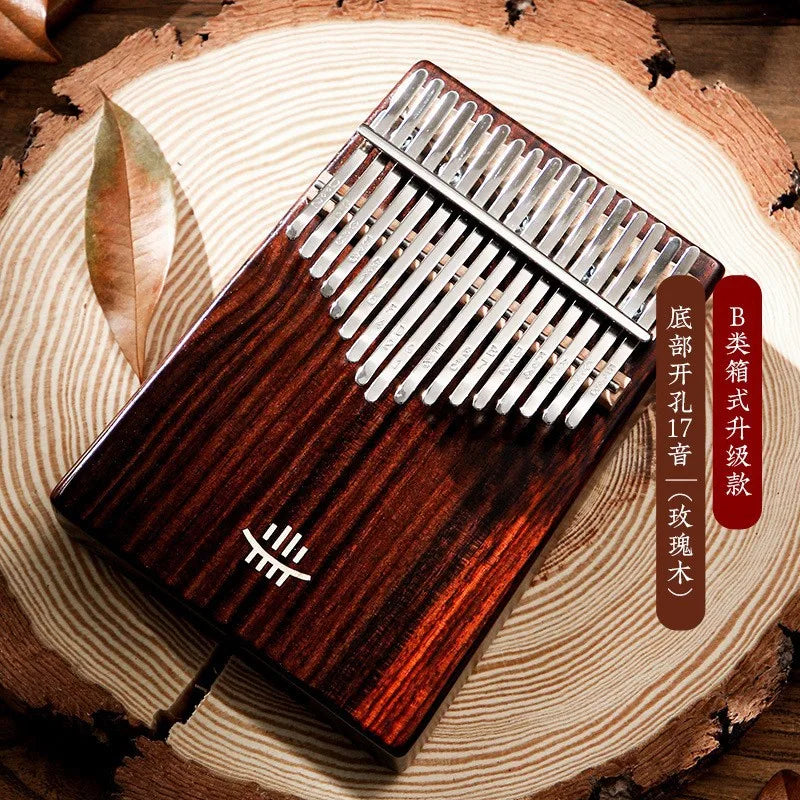 High-Quality Mineral Metal Keys on Hluru Kalimba