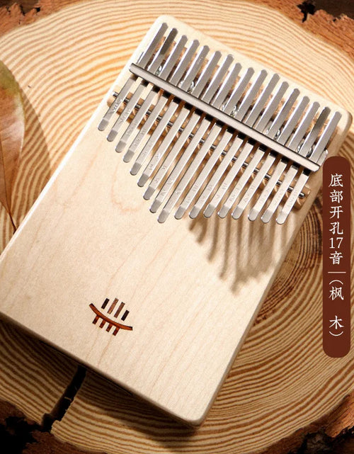 Load image into Gallery viewer, Lightweight Wooden Kalimba for Travel and Relaxation
