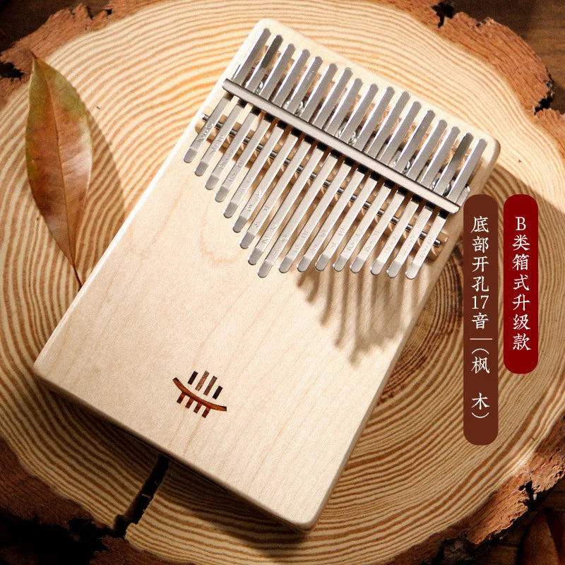 Lightweight Wooden Kalimba for Travel and Relaxation