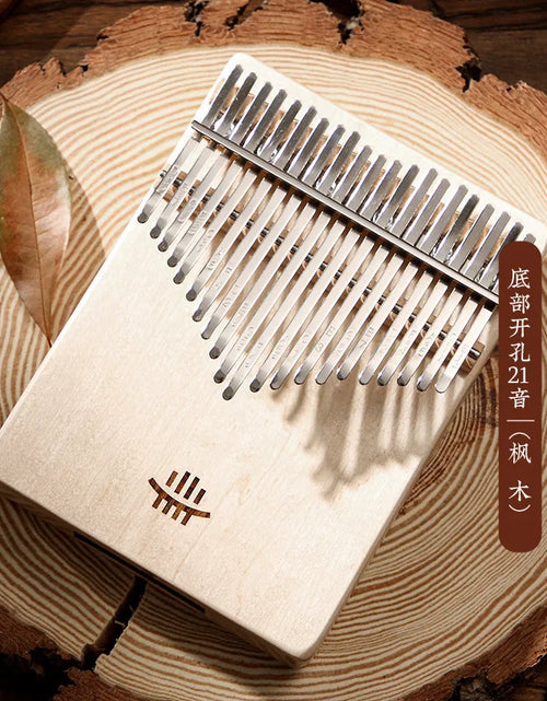 Load image into Gallery viewer, Beginner-Friendly Kalimba Thumb Piano with English Manual

