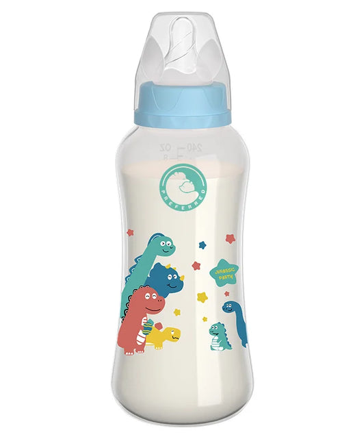 Load image into Gallery viewer, 150 ML BPA Free Wide Mouth Baby Bottle with Adjustable Flow - Ideal Newborn Feeding Solution
