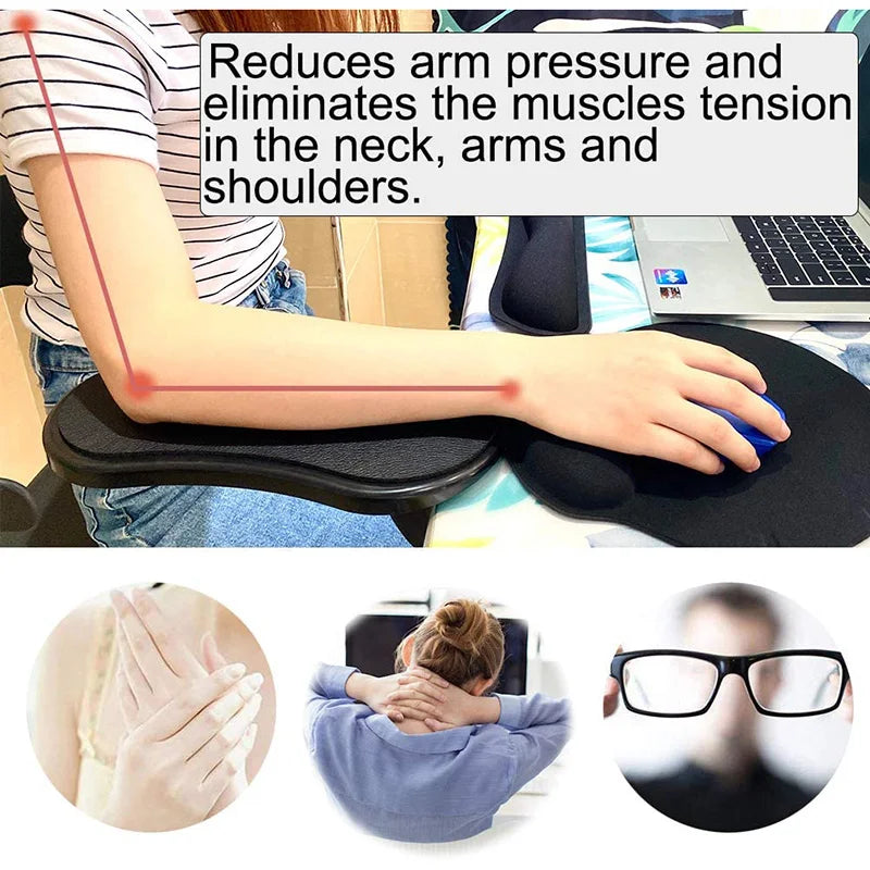 Portable Ergonomic Arm Rest for Desk Use