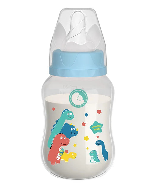 Load image into Gallery viewer, 150 ML BPA Free Wide Mouth Baby Bottle with Adjustable Flow - Ideal Newborn Feeding Solution
