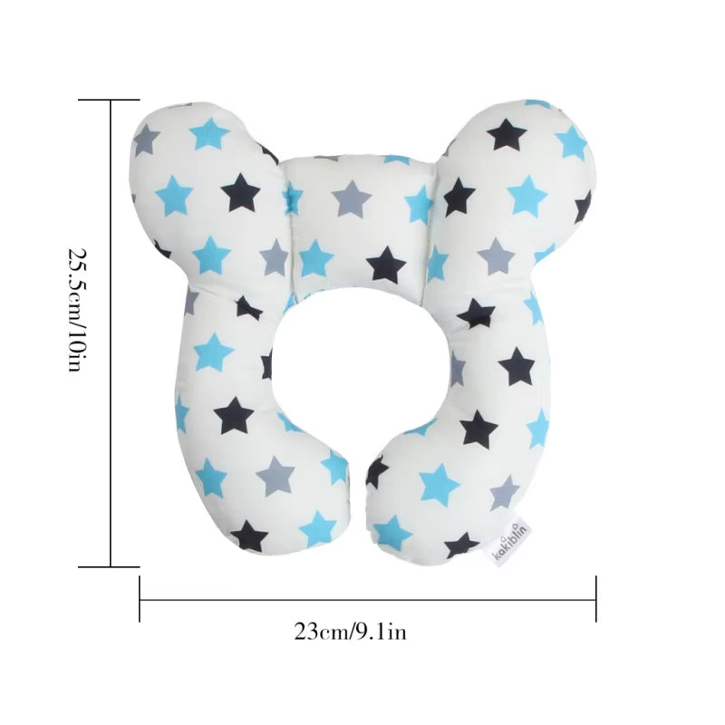 Safe & Supportive Toddler Travel Pillow
