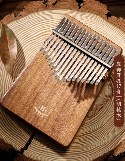 Load image into Gallery viewer, Kalimba Thumb Piano Set with Cleaning Cloth and Accessories
