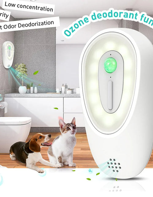 Load image into Gallery viewer, Smart Pet Odor Purifier - Rechargeable Air Cleaner for Cat and Dog Litter Boxes and Toilets
