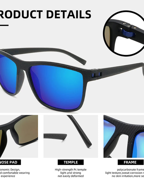 Load image into Gallery viewer, Men&#39;s Lightweight Polarized Sunglasses with UV400 Protection for Driving, Fishing, and Golf
