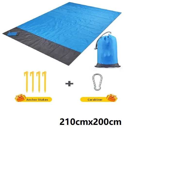 Travel-Friendly Beach Blanket for Relaxation
