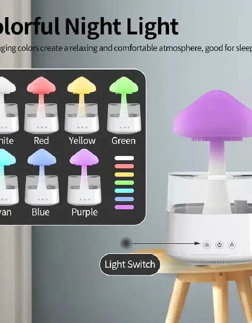 Load image into Gallery viewer, Whisper-quiet Cloud and Raindrop Humidifier

