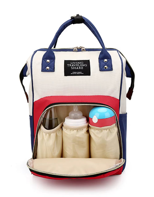 Load image into Gallery viewer, Portable Multi-Functional Diaper Backpack for Moms
