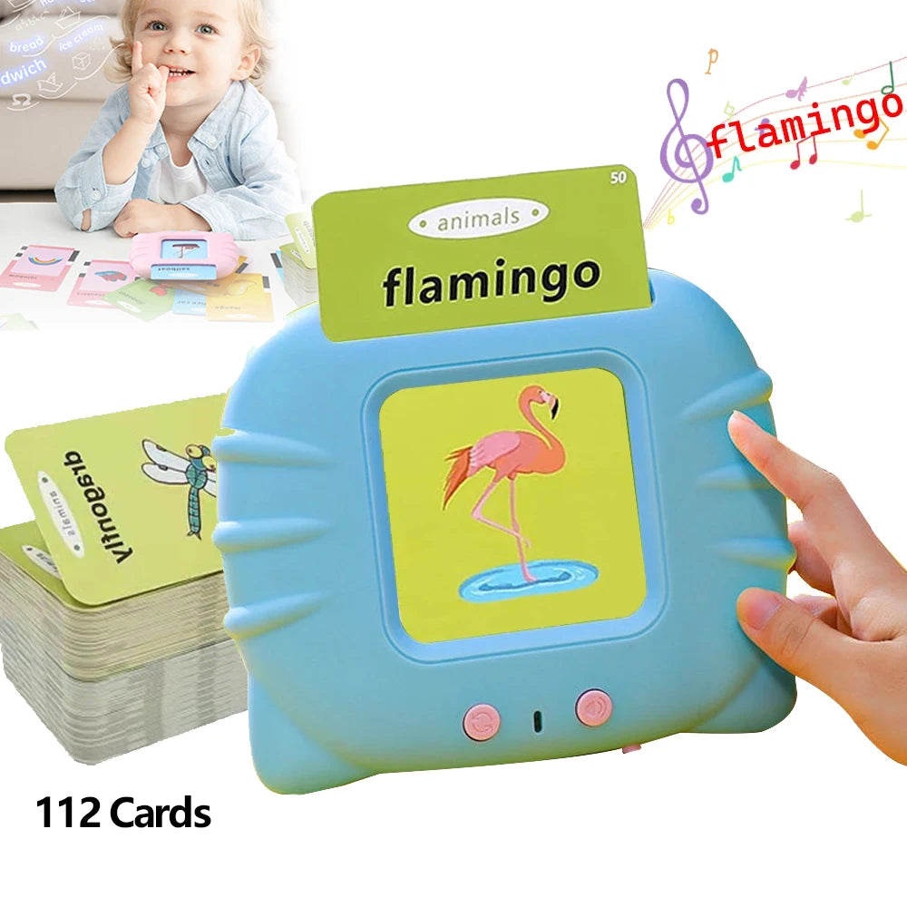 Electronic Audio Flashcards for Preschool Learning - Interactive English Learning Toys