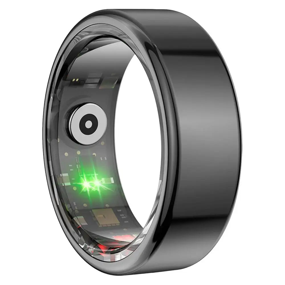 2024 Smart Ring: Multifunctional Health Tracker with Step Count, Heart Rate, Blood Oxygen Monitoring, and Waterproof Design for Men and Women Fitness