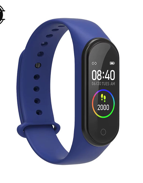 Load image into Gallery viewer, Advanced Smart Sports Watch with Heart Rate and Blood Pressure Monitoring, Waterproof Design, and Activity Tracking Features
