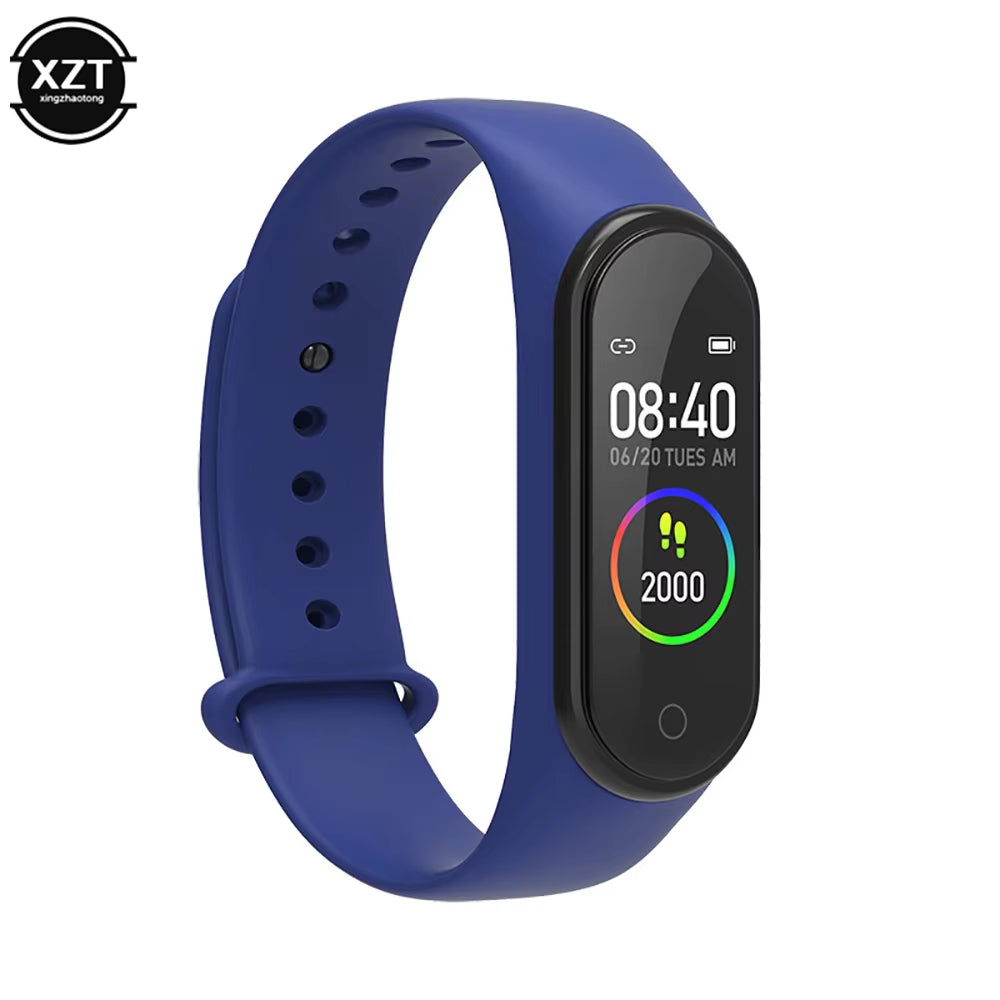 Advanced Smart Sports Watch with Heart Rate and Blood Pressure Monitoring, Waterproof Design, and Activity Tracking Features