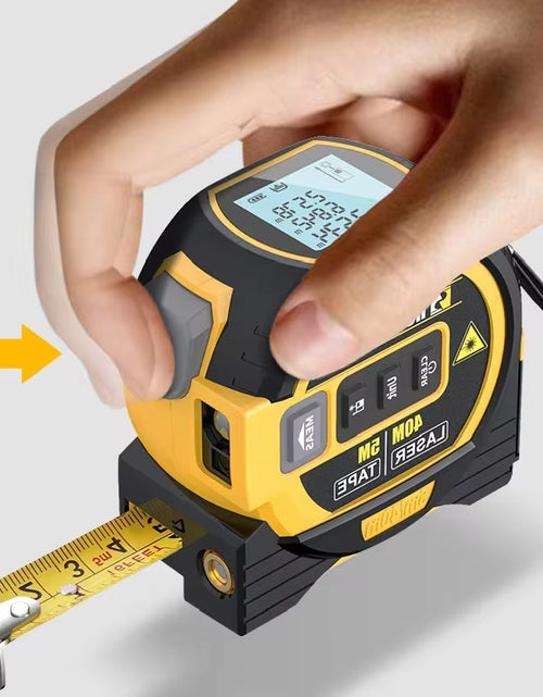 Load image into Gallery viewer, IP54 Rated Laser Tape Measure for Dust and Splash Resistance
