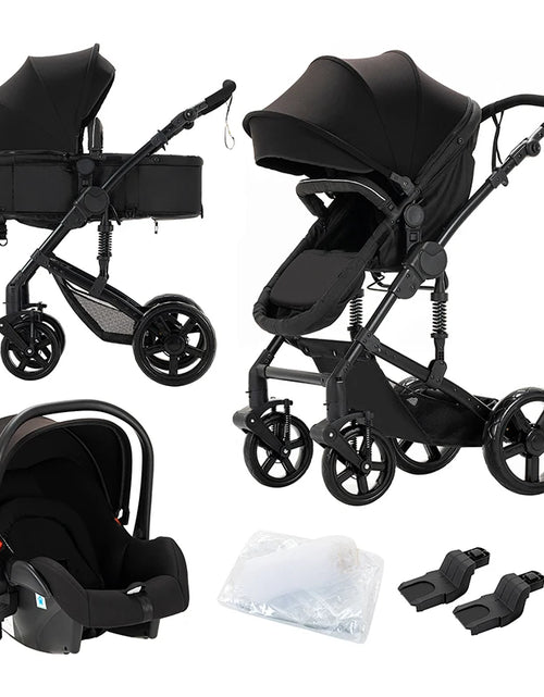 Load image into Gallery viewer, Premium Lightweight 3-in-1 Baby Stroller with Isofix - Comfort and Safety for Newborns
