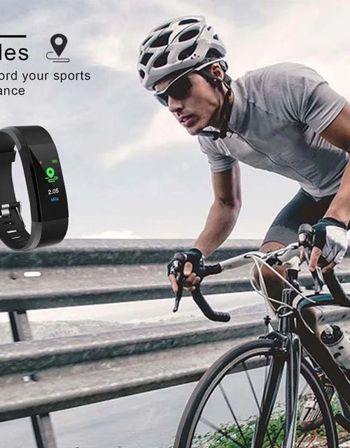 Load image into Gallery viewer, Advanced Fitness Smartwatch with Comprehensive Health Monitoring: Activity Tracking, Heart Rate, Oxygen Level, and Blood Pressure Measurement for Men and Women
