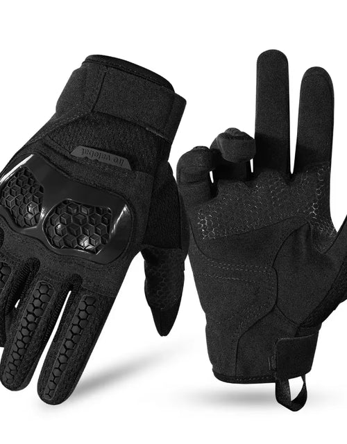 Load image into Gallery viewer, Men&#39;s Outdoor Tactical Gloves with Touch Screen Capability for Sports, Combat, Paintball, Shooting, Hunting, Airsoft, Climbing, and Cycling Protective Gear
