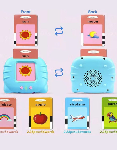 Load image into Gallery viewer, Electronic Audio Flashcards for Preschool Learning - Interactive English Learning Toys
