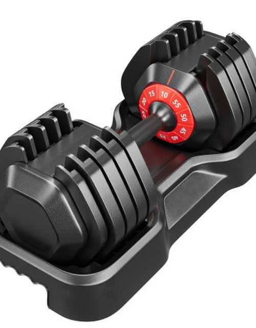 Load image into Gallery viewer, Adjustable 10-in-1 Dumbbell Set, 55 LB Free Weights for Home Gym, Versatile Full Body Workout Equipment for Men and Women with Quick Adjustment Mechanism
