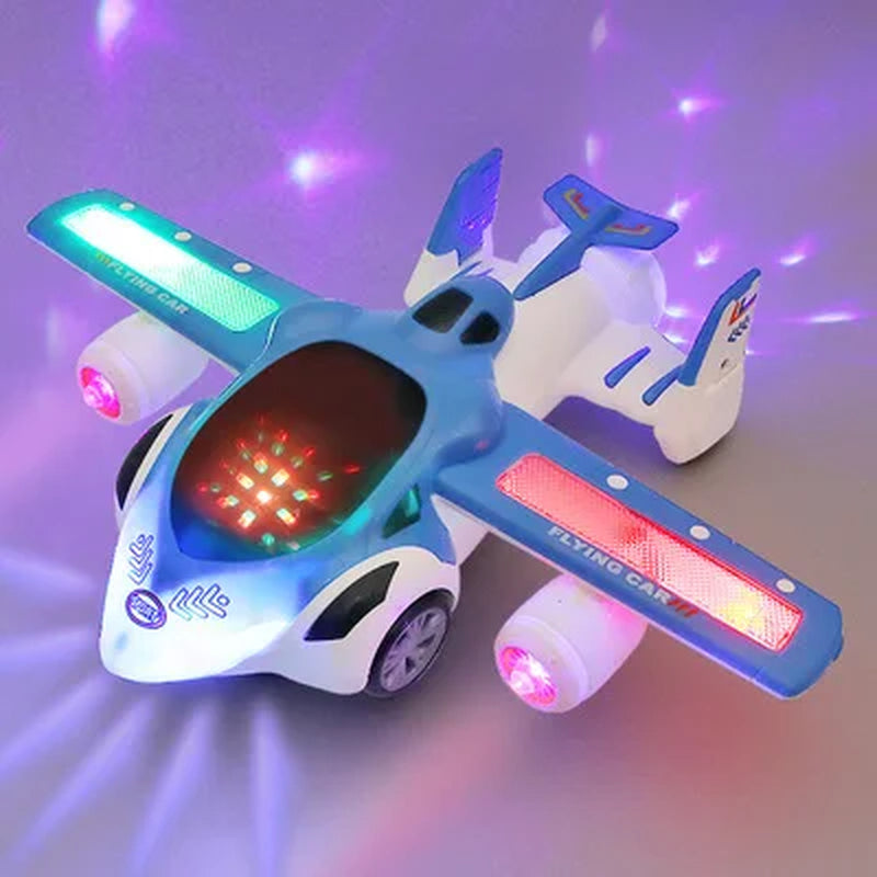 Electric Dancing Deformation Police Car Toy - A Perfect Gift for Kids Aged 18 and Up