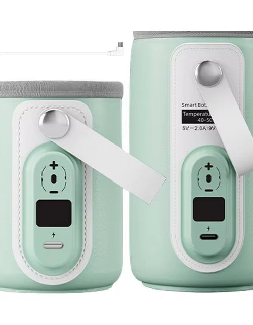 Load image into Gallery viewer, Baby Bottle Warmer with Insulated Bag - USB Rechargeable Milk and Water Heater for Infants - Ideal for Outdoor Travel Accessories
