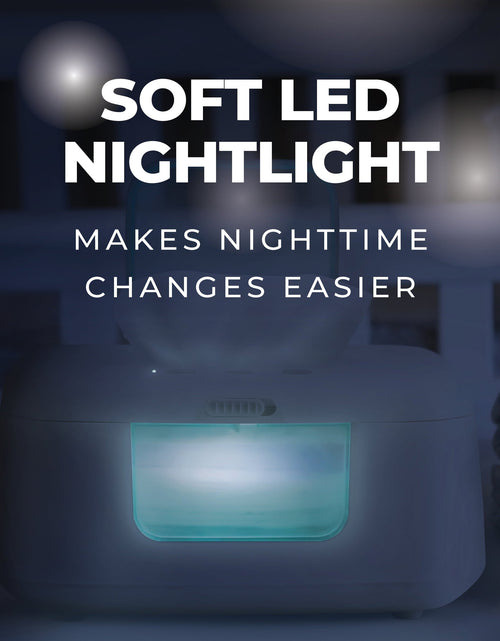 Load image into Gallery viewer, Premium Baby Wipe Warmer &amp; Dispenser with LED Nightlight and Convenient On/Off Switch
