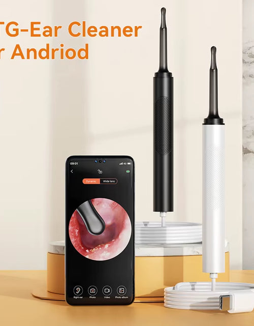 Load image into Gallery viewer, Professional Ear Cleaner with Camera - USB Type-C Endoscope for Wax Removal and Health Care
