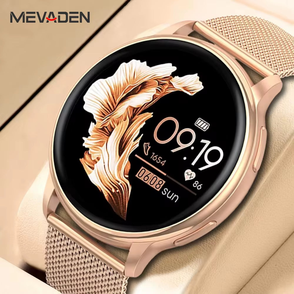 Bluetooth Call Smart Watch Women Custom Dial Watches Men Sport Fitness Tracker Heart Rate Smartwatch for Android IOS Y22