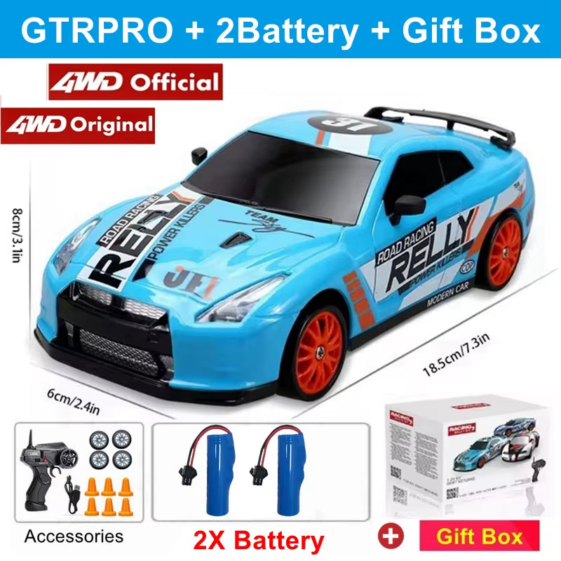 GTRPRO AE86PRO 4X4 RC Drift Car - Remote Control Racing Truck for Kids and Adults