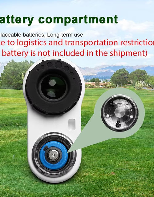 Load image into Gallery viewer, Advanced High-Precision Laser Rangefinder for Golf and Outdoor Sports - 600M Range with Slope, Flag-Lock, and Vibration Features
