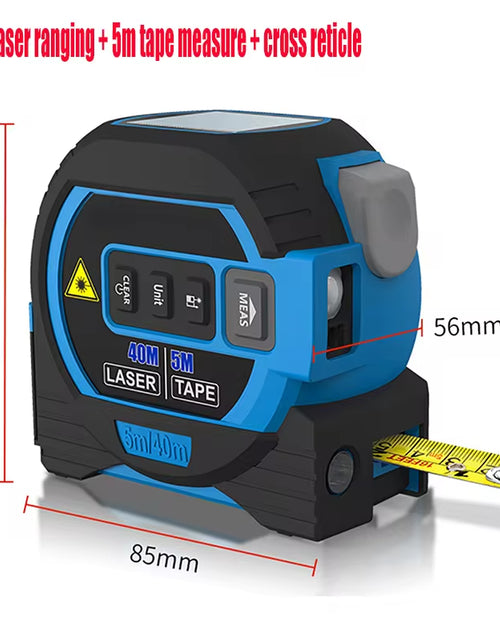 Load image into Gallery viewer, Laser Tape Measure with Coated Manganese Steel Tape
