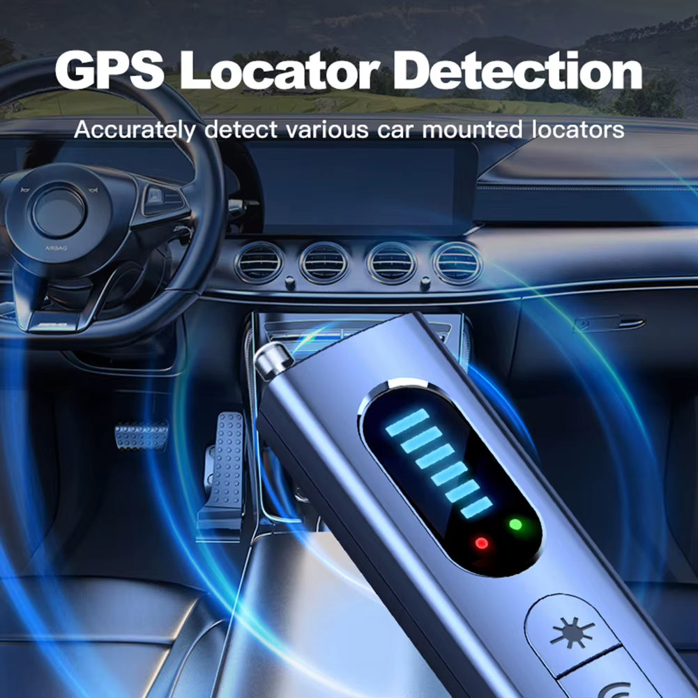 Professional Hidden Camera and GPS Wiretap Detector T15 for Enhanced Security Protection