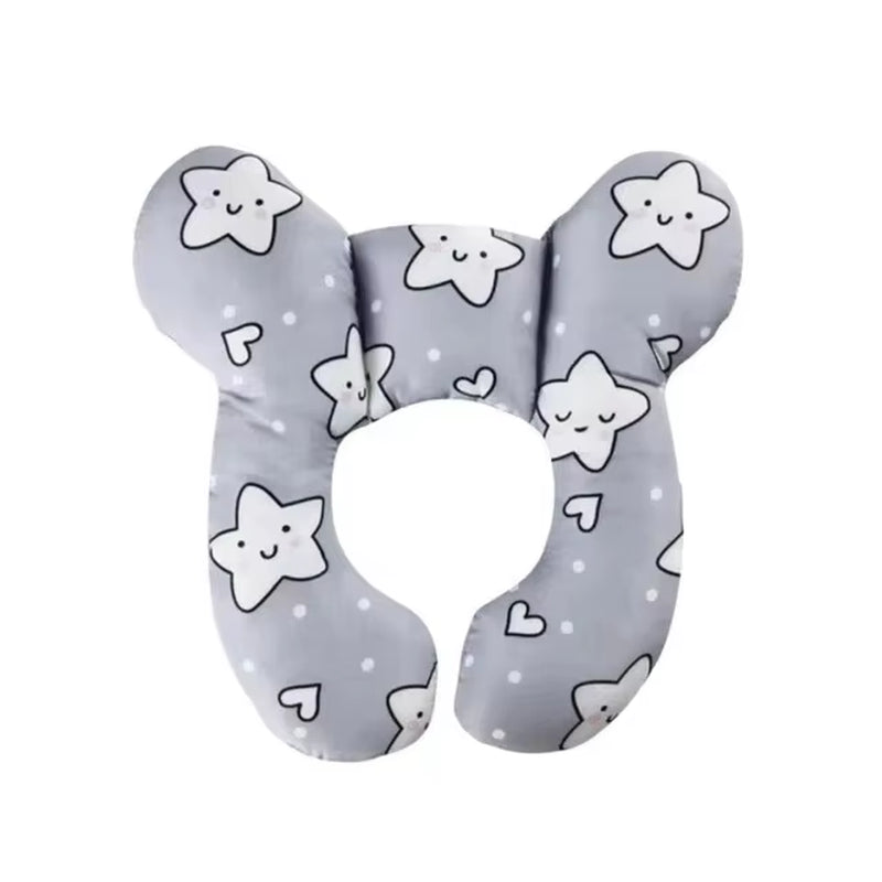 Upgraded Travel Pillow for Infants Aged 1-6, Designed for Head and Neck Support in Car Seats and Strollers