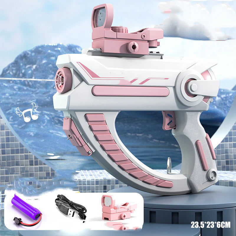 Rechargeable Long-Range Electric Water Gun: The Ultimate Summer Entertainment for Kids and Adults