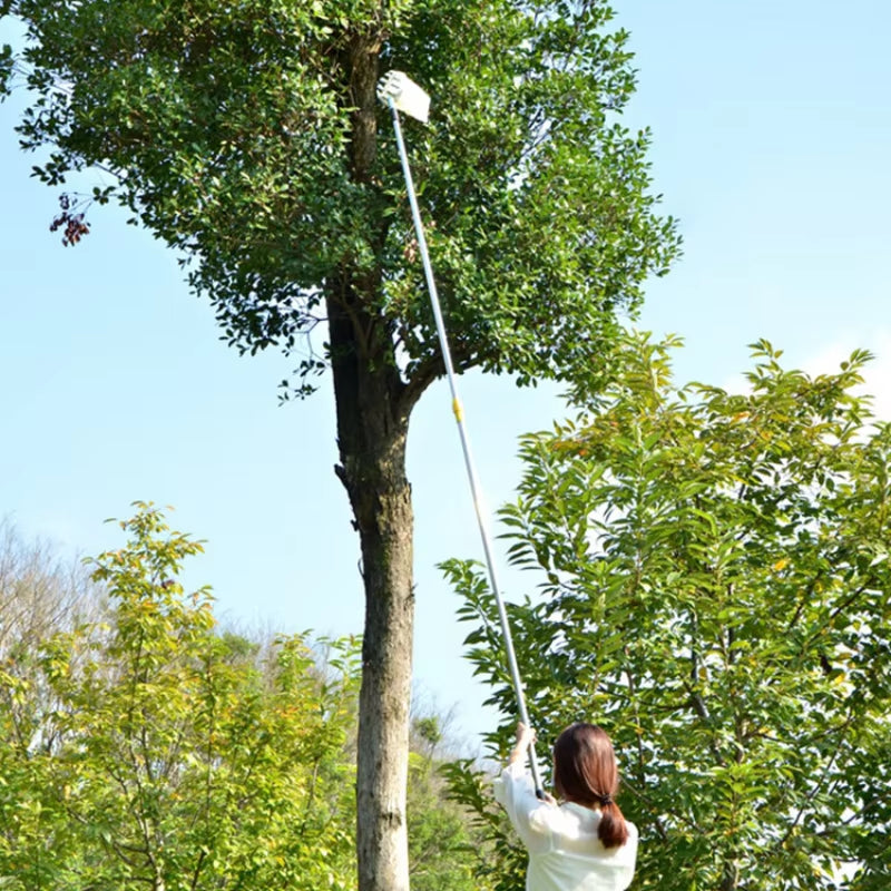 Metal Fruit Picker for Orchard Gardening - High Tree Apple and Peach Collection Tool